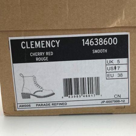  Dr.Martens ドクターマーチン 8ホール ブーツ 14638600 チェチーレッド UK5 EU38 レディース 箱付