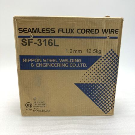  日鉄溶接工業 フラックス入りワイヤ 本体のみ SF-316L 1.2mm 工具関連用品 未使用品