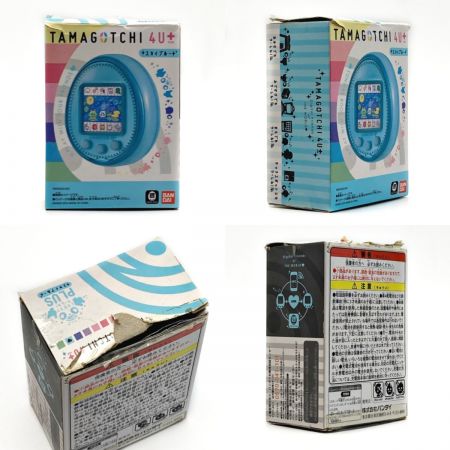  BANDAI バンダイ TAMAGOTCHI たまごっち 4U スカイブルー バーチャルペット玩具