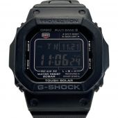  CASIO カシオ G-SHOCK 5600シリーズ デジタル GW-M5610BC-1JF 電波ソーラー メンズ 腕時計 箱・取説有 Bランク