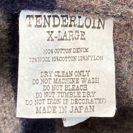  TENDERLOIN テンダーロイン 21AW DENIM BLANKET インディゴ ジャケット SIZE XL メンズ