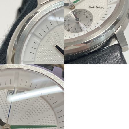  Paul Smith ポールスミス チルターン クロノグラフ YA80-S082269 ホワイト クォーツ メンズ 腕時計