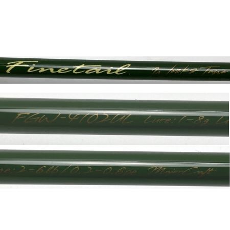  MajorCraft メジャークラフト ファインテール ワークスチューン FGW-4102UL ルアーロッド 竿袋付き