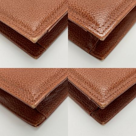  Yves Saint Laurent イブサンローラン YSLロゴプレート クラッチバッグ ブラウン レザー セカンドバッグ 布袋有