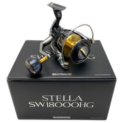 ☆☆ SHIMANO シマノ 13 ステラ STELLA SW18000HG 03072 スピニングリール 箱付き Bランク