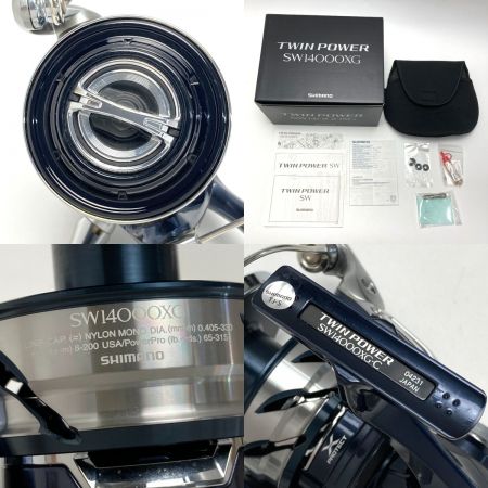  SHIMANO シマノ 21ツインパワー SW 14000XG 04231 スピニングリール 箱付き