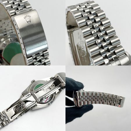  ROLEX ロレックス デイトジャスト S番 10Pダイヤ 16234G ブルー グラデ 自動巻き メンズ 腕時計 箱・取説有