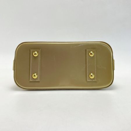  LOUIS VUITTON ルイヴィトン ヴェルニ アルマBB ハンドバッグ M91752 ベージュプードル ショルダーバッグ 2WAY 布袋有