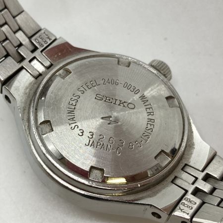  SEIKO セイコー オートマティック 自動巻き レディース 腕時計 カットガラス風防 2406-0030 本体のみ