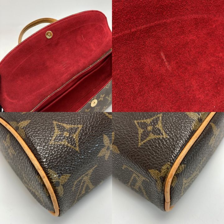 LOUIS VUITTON ルイヴィトン モノグラム ソナチネ M51902 ハンドバッグ 布袋有｜中古｜なんでもリサイクルビッグバン