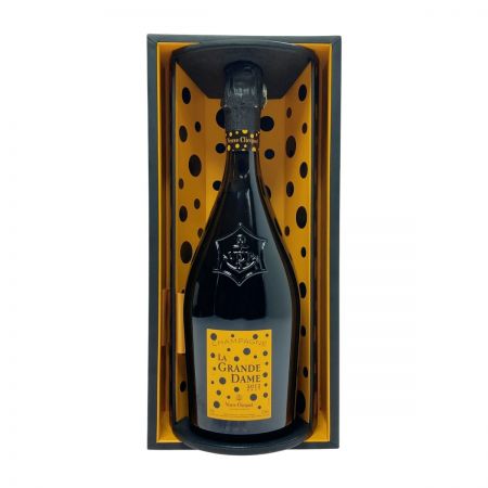  Veuve Clicquot ヴーヴクリコ ラ グランダム 2012 草間彌生コラボ 750ml 12.5度 シャンパン 古酒 箱有 未開栓