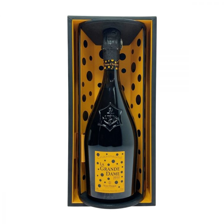 Veuve Clicquot ヴーヴクリコ ラ グランダム 2012 草間彌生コラボ 750ml 12.5度 シャンパン 古酒 箱有  未開栓｜中古｜なんでもリサイクルビッグバン