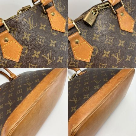  LOUIS VUITTON ルイヴィトン モノグラム アルマ M51130 ハンドバッグ パドロック有