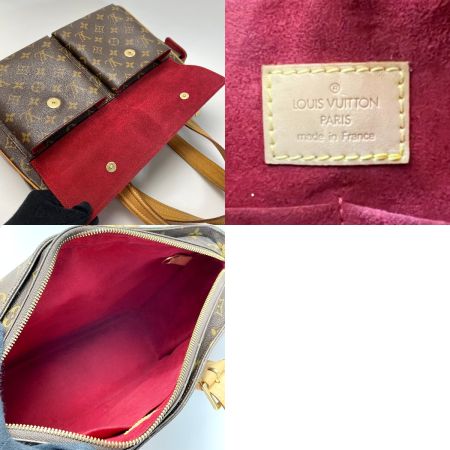  LOUIS VUITTON ルイヴィトン モノグラム ミュルティプリ・シテ M51162 ハンドバッグ レディース ゴールド金具