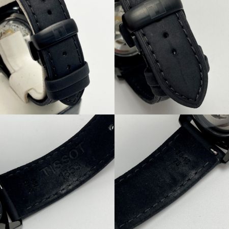  TISSOT ティソ シュマン・デ・トゥレル スケルトン T139.836.36.441.00 ブラック 自動巻き メンズ 腕時計 箱有