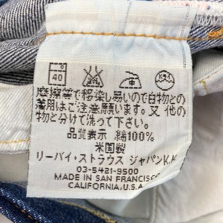  LEVI'S リーバイス デニム パンツ サイズ W33×L36 ボタン裏555 501XX インディゴ メンズ 