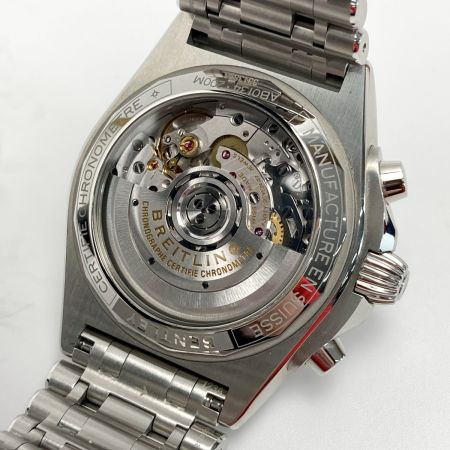  BREITLING ブライトリング クロノマット B01 42 ベントレー グリーン 自動巻き メンズ 腕時計 ケース有