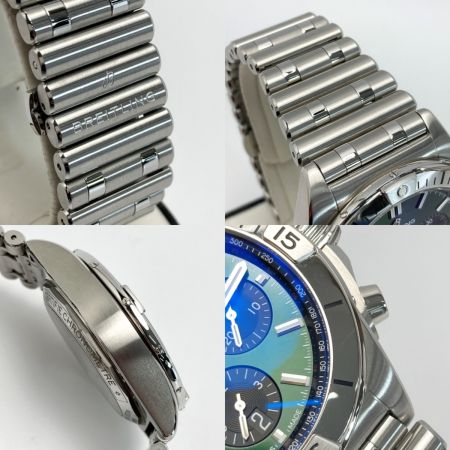  BREITLING ブライトリング クロノマット B01 42 ベントレー グリーン 自動巻き メンズ 腕時計 ケース有