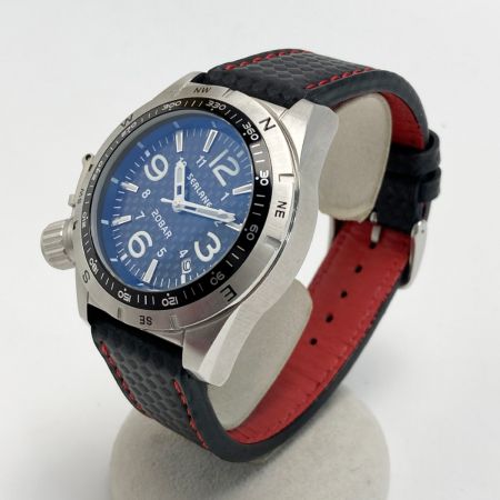  SEALANE サンフレイム SE53/SE54 ブラック 自動巻き メンズ 腕時計 SUNFLAME