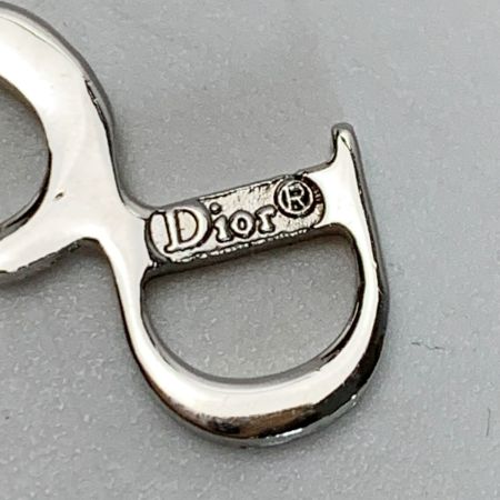  Christian Dior クリスチャンディオール CDロゴ ヴィンテージ シルバー ネックレス レディース