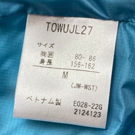  MARMOT マーモット ダウンジャケット サイズ M レディース TOWUJlL27 ブラック×スカイブルー
