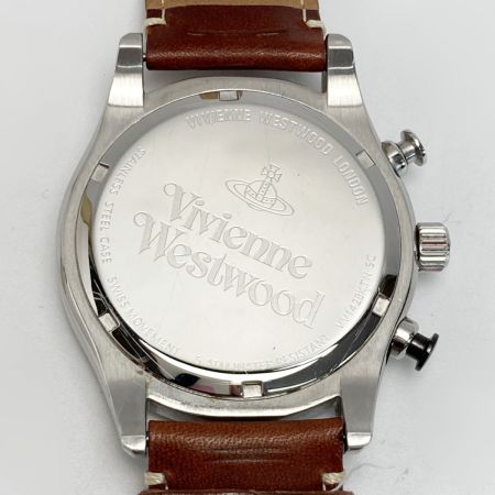  Vivienne Westwood ヴィヴィアン・ウエストウッド サザビー クロノグラフ VV142BKTN ブラック クォーツ メンズ 腕時計