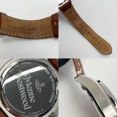  Vivienne Westwood ヴィヴィアン・ウエストウッド サザビー クロノグラフ VV142BKTN ブラック クォーツ メンズ 腕時計