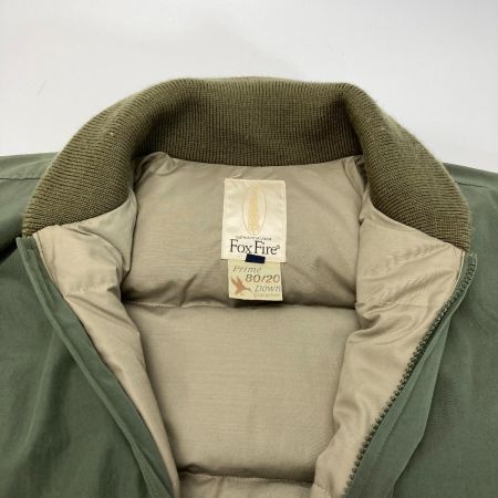  Foxfire フォックスファイヤー ジャケット peime80/20down オリーブ SIZE M メンズ