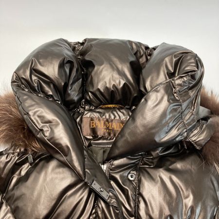  balmain バルマン ダウンジャケット A1233D-75C ブラウン サイズ L レディース