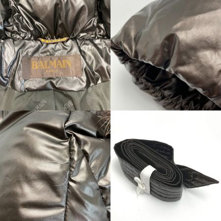  balmain バルマン ダウンジャケット A1233D-75C ブラウン サイズ L レディース