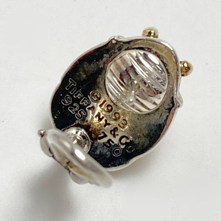  Tiffany & Co. ティファニー スカラベ コンビ ピアス 750YG/925SV ゴールド×シルバー 昆虫