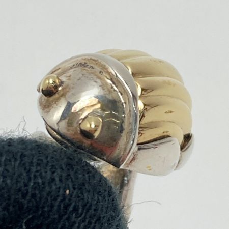  Tiffany & Co. ティファニー スカラベ コンビ ピアス 750YG/925SV ゴールド×シルバー 昆虫