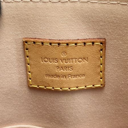  LOUIS VUITTON ルイヴィトン モノグラム ヴェルニ アルマPM M91614 ローズフロランタン ハンドバッグ パドロック・キー有