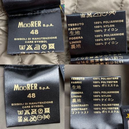  MOORER ジャケット インナー付き サイズ 48 メンズ