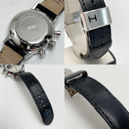  HAMILTON ハミルトン アメリカンクラシック イントラマティック H384160 アイボリー 自動巻き メンズ 腕時計 箱・取説有