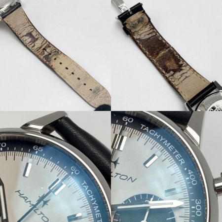  HAMILTON ハミルトン アメリカンクラシック イントラマティック H384160 アイボリー 自動巻き メンズ 腕時計 箱・取説有