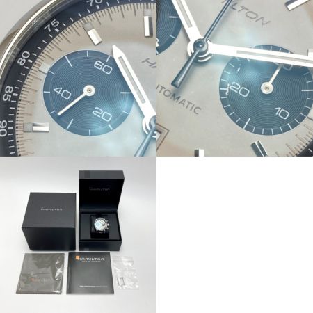  HAMILTON ハミルトン アメリカンクラシック イントラマティック H384160 アイボリー 自動巻き メンズ 腕時計 箱・取説有