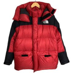  THE NORTH FACE ザノースフェイス ヒムダウンパーカ ダウンジャケット ND92031 レッド サイズ M メンズ Bランク