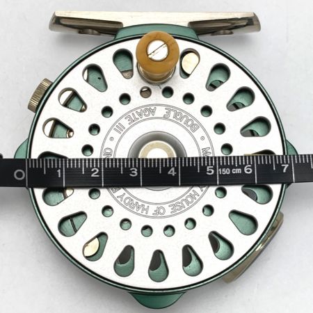  HOUSE of HARDY BOUGLE AGATE ブグレーアゲート III フライリール 箱・ポーチ付き