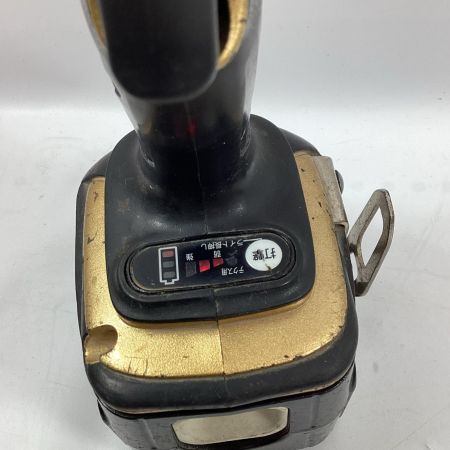 MAKITA マキタ インパクトドライバ TD137DSP1 ブラック×ゴールド 充電器・充電池2個・ケース付