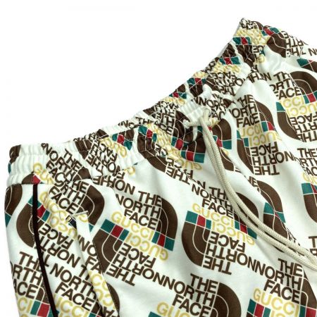  THE NORTH FACE×GUCCI パンツ ジョガーパンツ 651331 XJDCE ベージュ サイズ Ｍ レディース 箱付き