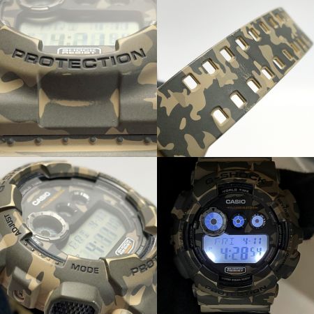  CASIO カシオ G-SHOCK カモフラージュ  GD-120CM-5JF クォーツ メンズ 腕時計