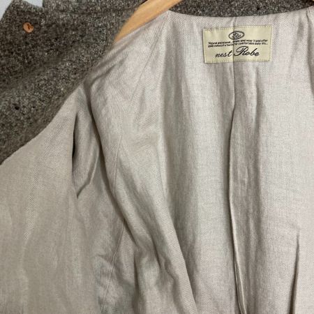  nestrobe ネストローブ ウールコート サイズ 不明 レディース 01173-2001 ブラウン