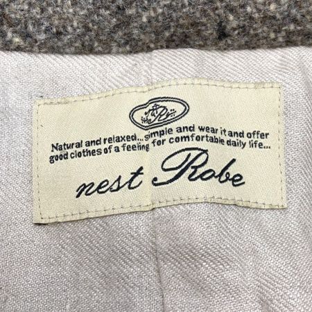  nestrobe ネストローブ ウールコート サイズ 不明 レディース 01173-2001 ブラウン