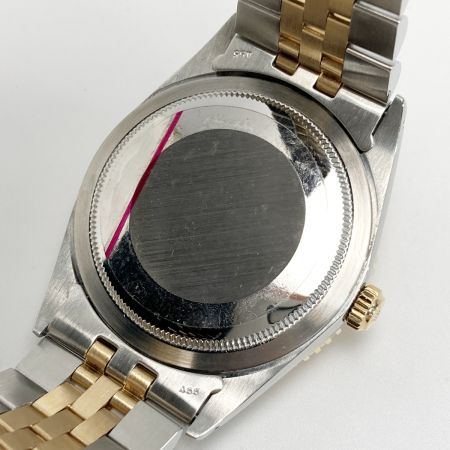  ROLEX ロレックス デイトジャスト サンダーバード SS/YG 1625 シャンパンゴールド 自動巻き メンズ 腕時計