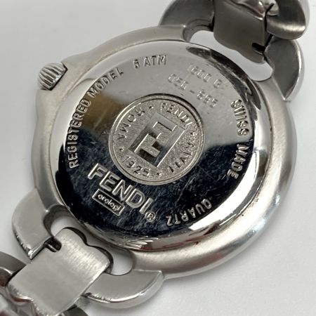  FENDI フェンディ オロロジ 1600G ホワイト クォーツ レディース 腕時計 orologi