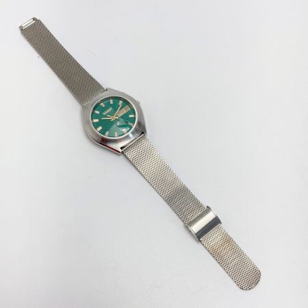  ORIENT オリエント クロノエース デイデイト 23石 カットガラス F429-31161 グリーン 自動巻き メンズ 腕時計 