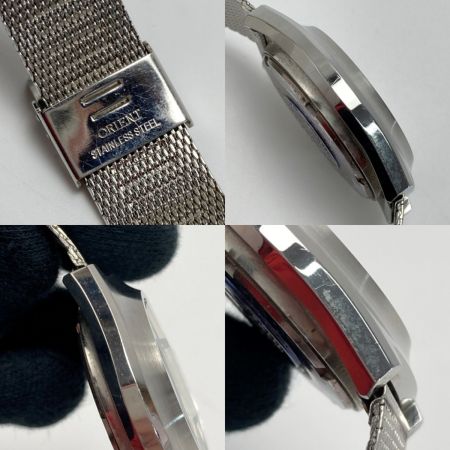  ORIENT オリエント クロノエース デイデイト 23石 カットガラス F429-31161 グリーン 自動巻き メンズ 腕時計 