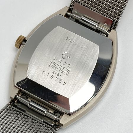  RADO ラドー バルボア V デイト 711.9573.3 ブラック クォーツ メンズ 腕時計 BALBOA
