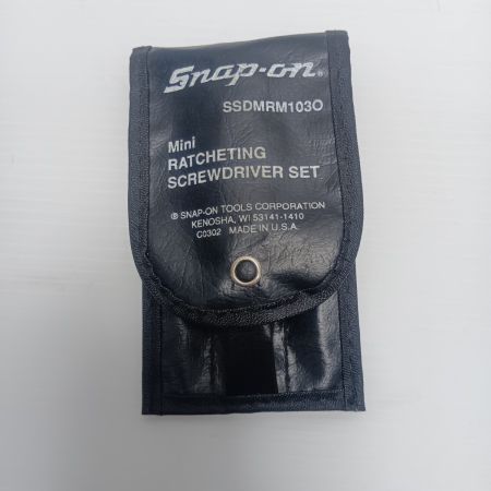 Snap-on スナップオン ミニラチェットスクリュードライバーセット SSDMRM1030